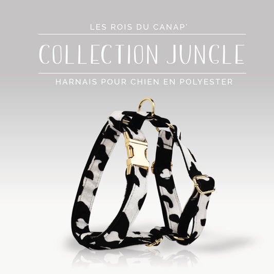Harnais Chien - Jungle - Vache - Collier Harnais Chien - Jungle - Vache
