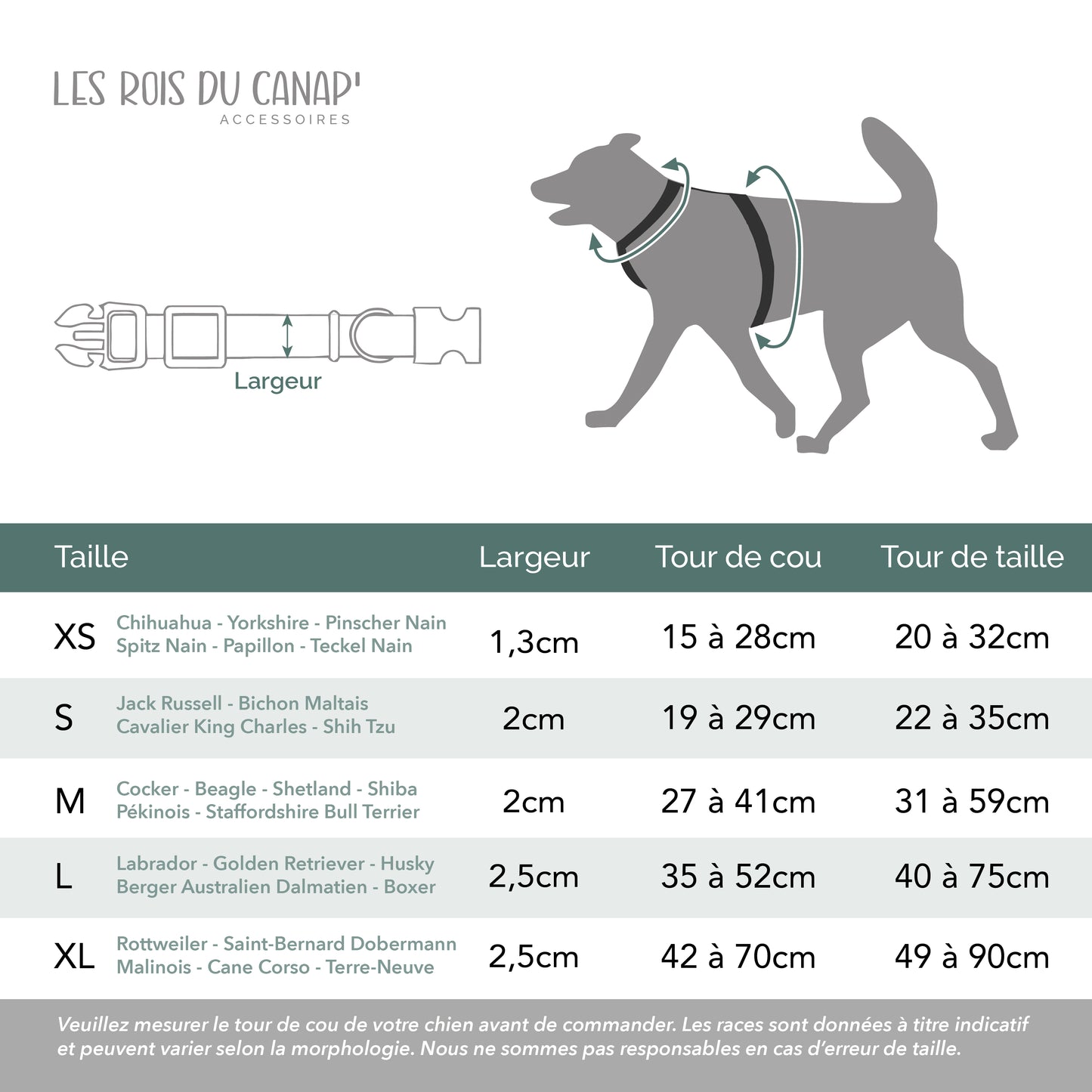 Harnais Chien - Scottish - Bleu et Marron - Collier Harnais Chien - Scottish - Bleu et Marron