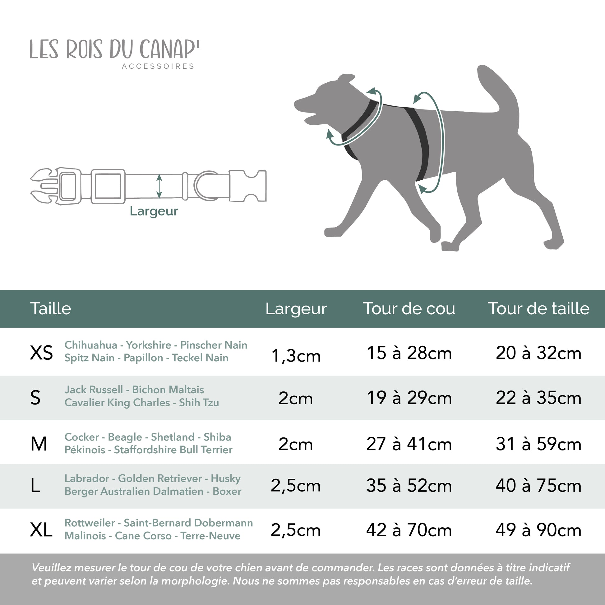 Harnais Chien - Scottish - Bleu et Marron - Collier Harnais Chien - Scottish - Bleu et Marron